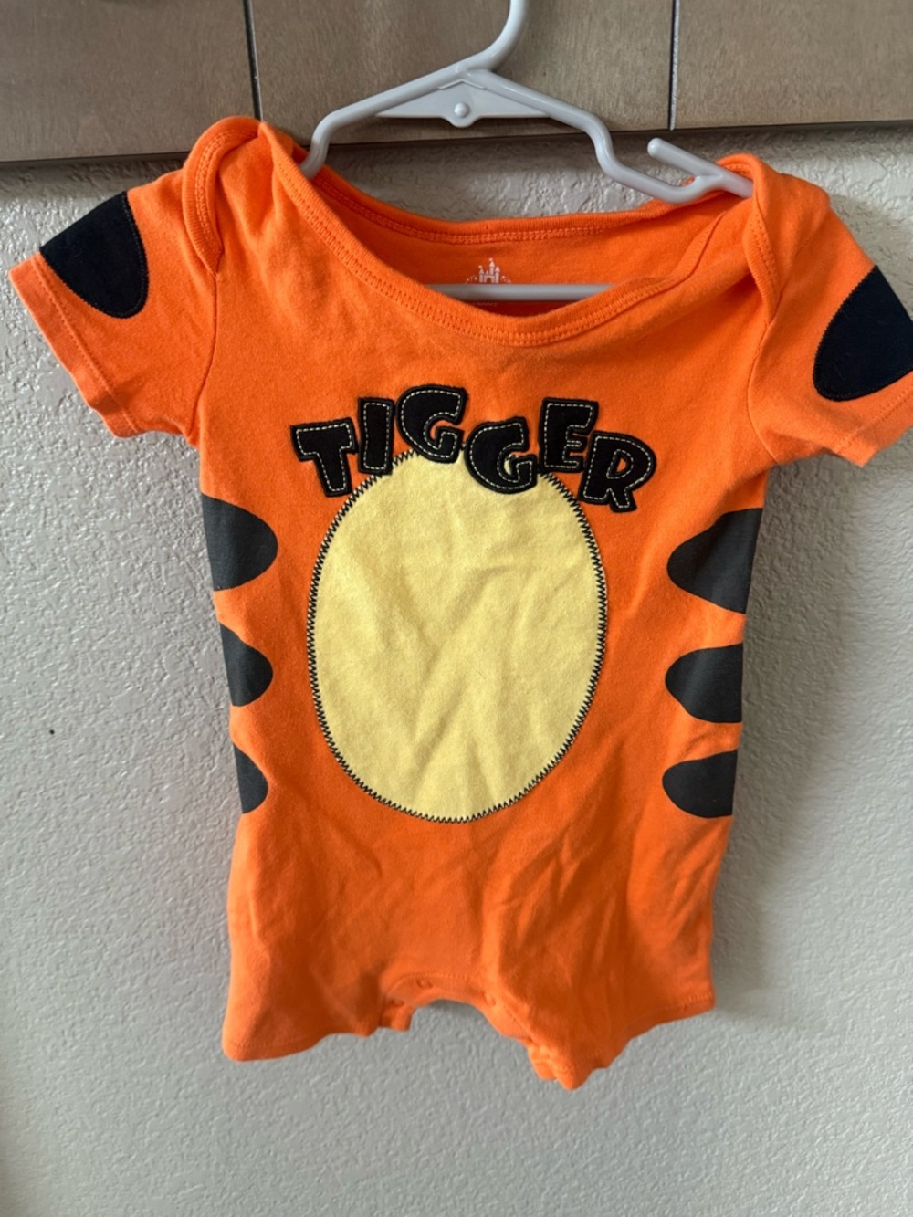 Tigger Orange Infant Romper